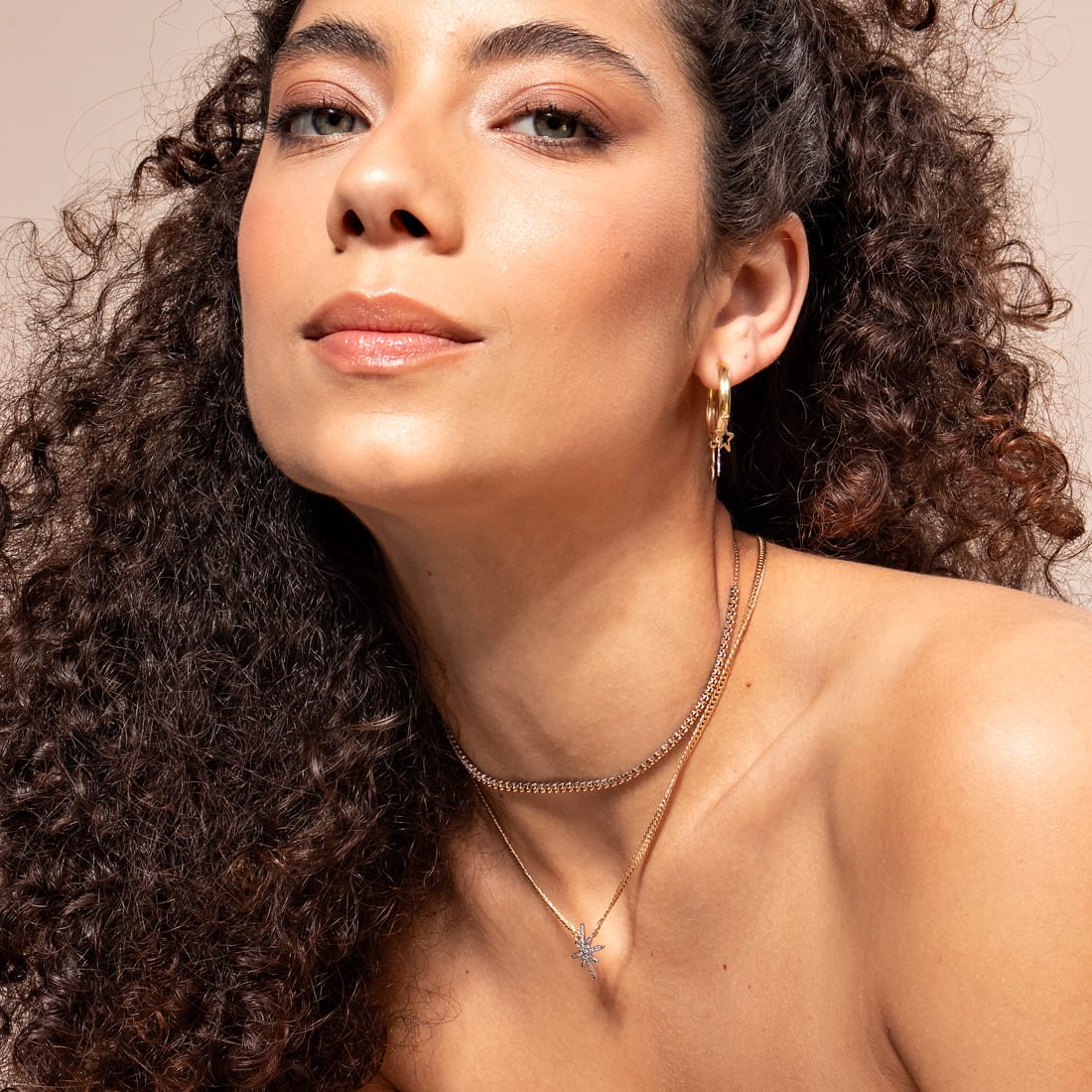 Choker Grumet Estrela Diamantes