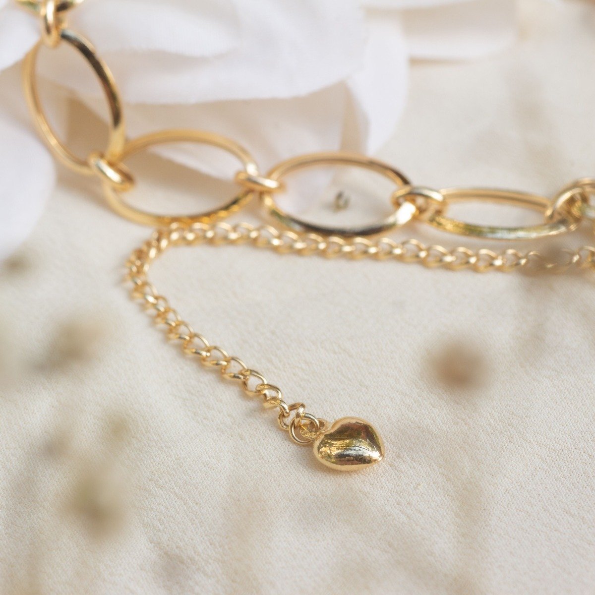 Choker Malha Elos Extra Grandes 
