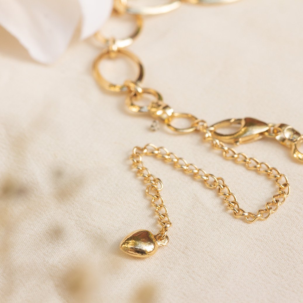 Choker Malha Elos Extra Grandes 