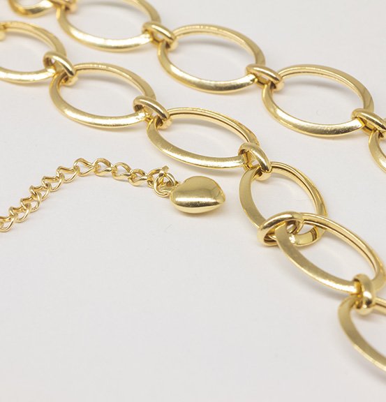 Choker Malha Elos Extra Grandes 