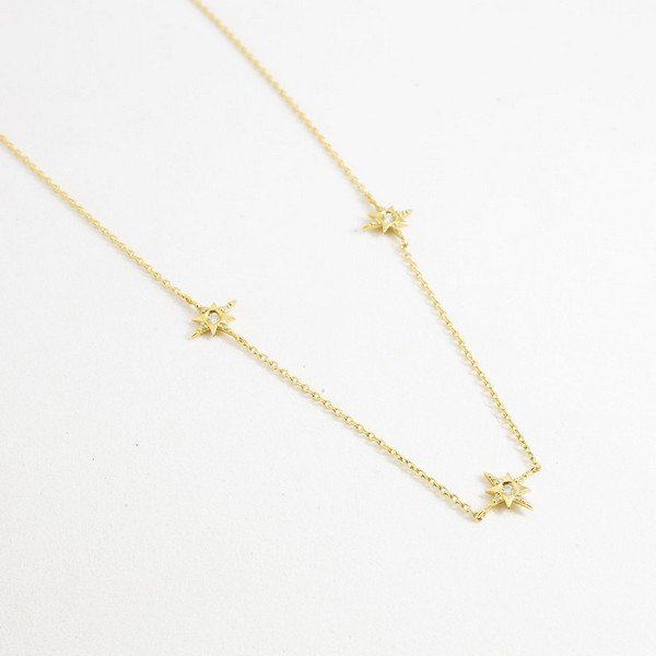 Colar 3 Lucky Stars Diamantes