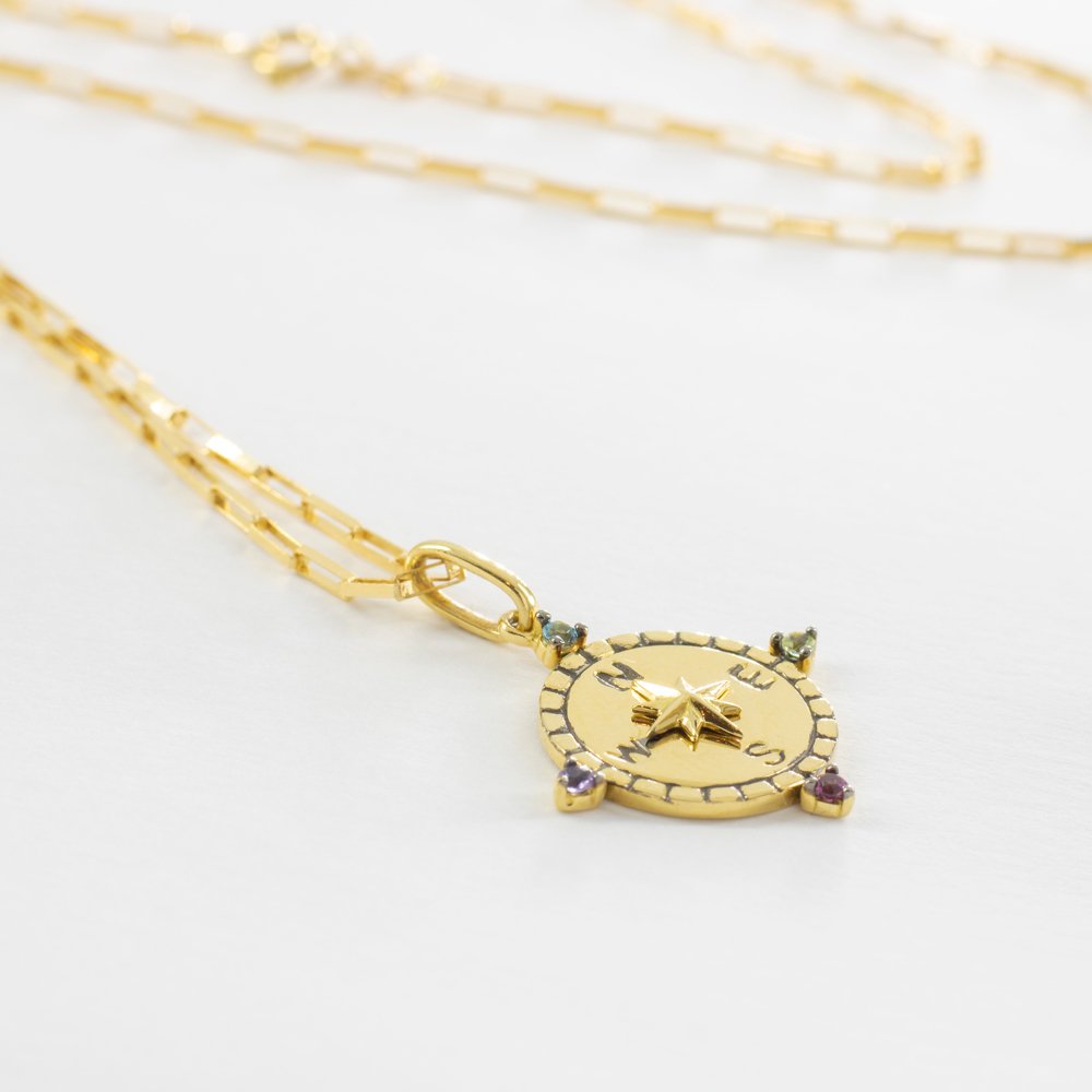 Colar Bússola Cartier Vintage 