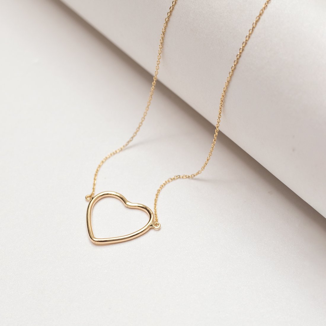 Colar Choker Coração Ouro