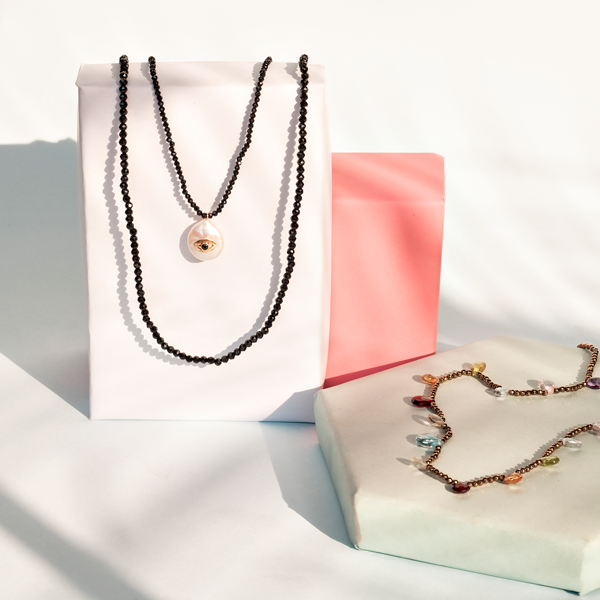 Colar Choker Espinélios