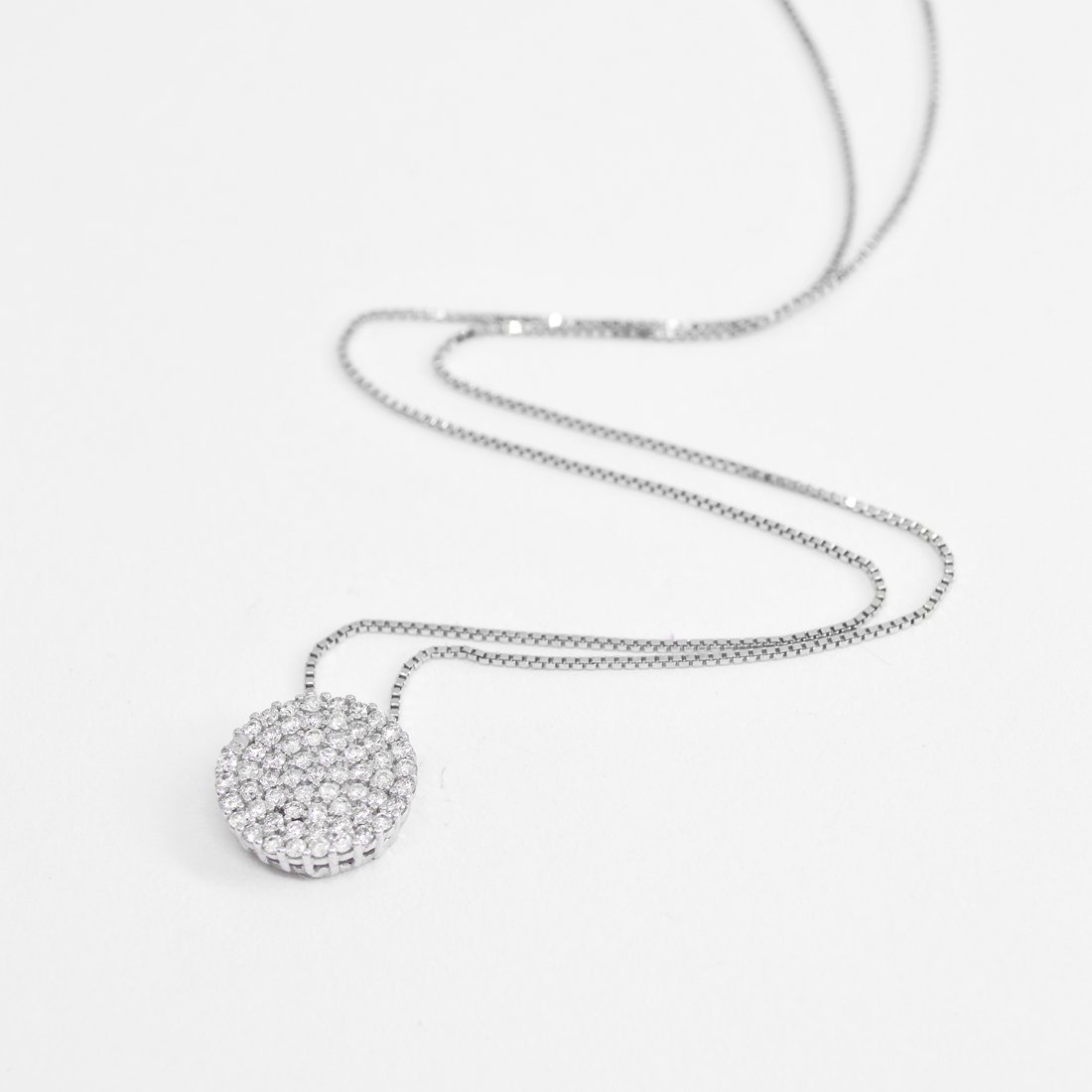 Colar Chuveirinho Diamantes