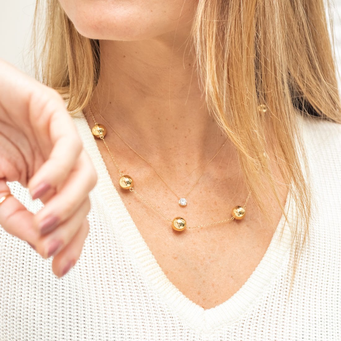 Colar Mimy Full Ouro 18k