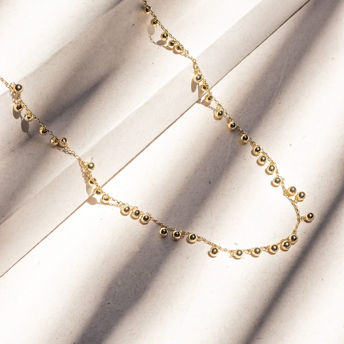 Colar Mystic BolinhaOuro 18k