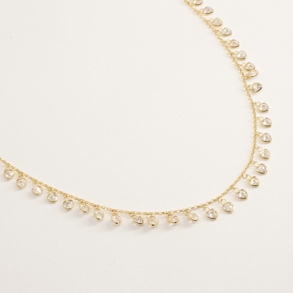 Colar Mystic Cristal Ouro 18K