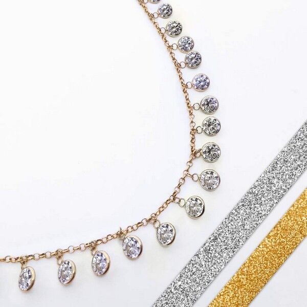 Colar Mystic Cristal Ouro 18K