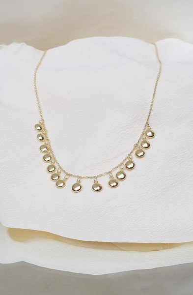Colar Mystic Front Ouro 18k