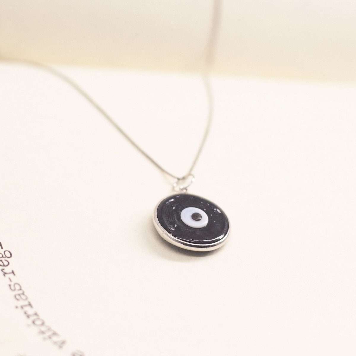 Colar Olho Grego Murano Black