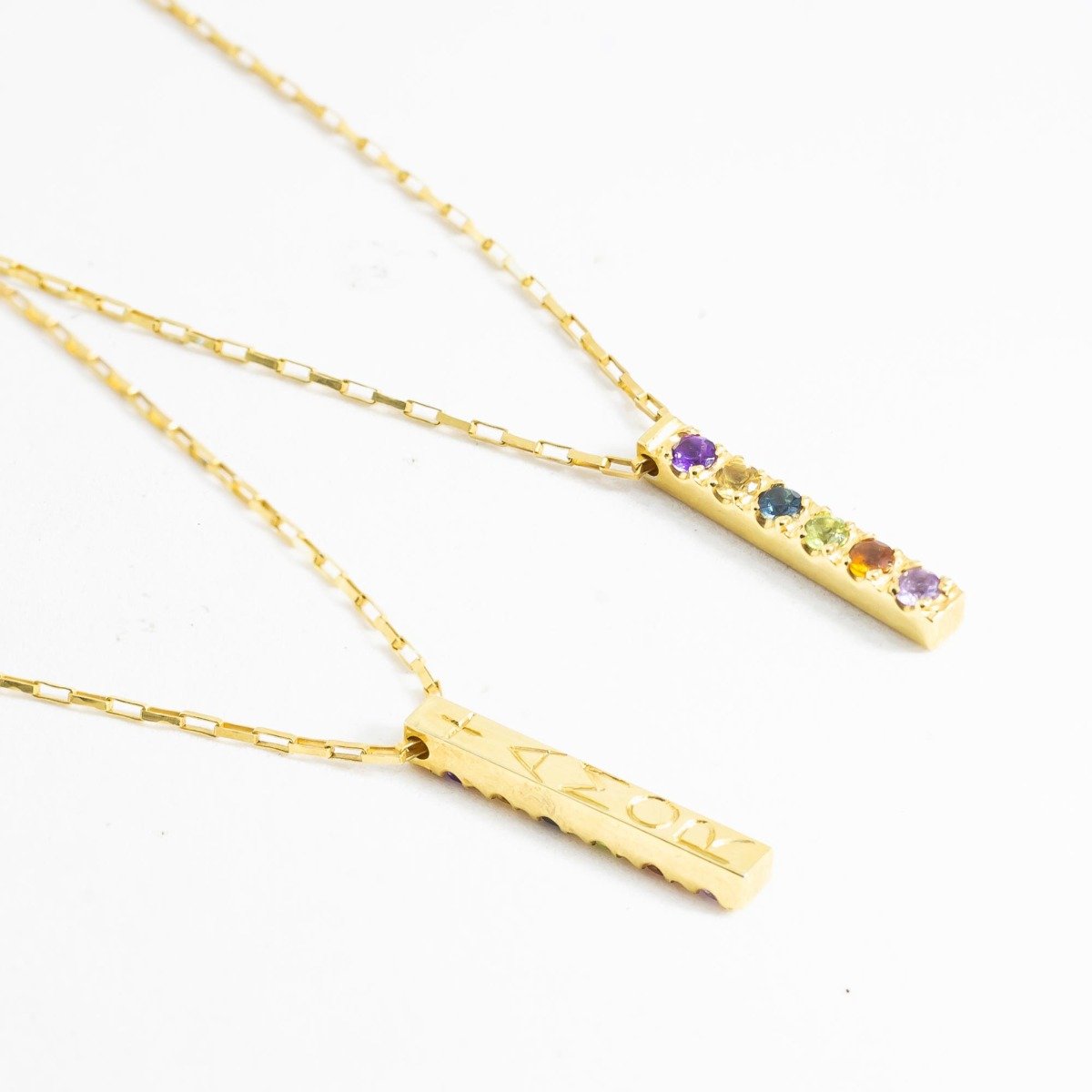 Colar Passion Turmalinas Coloridas Personalizável Prata 925