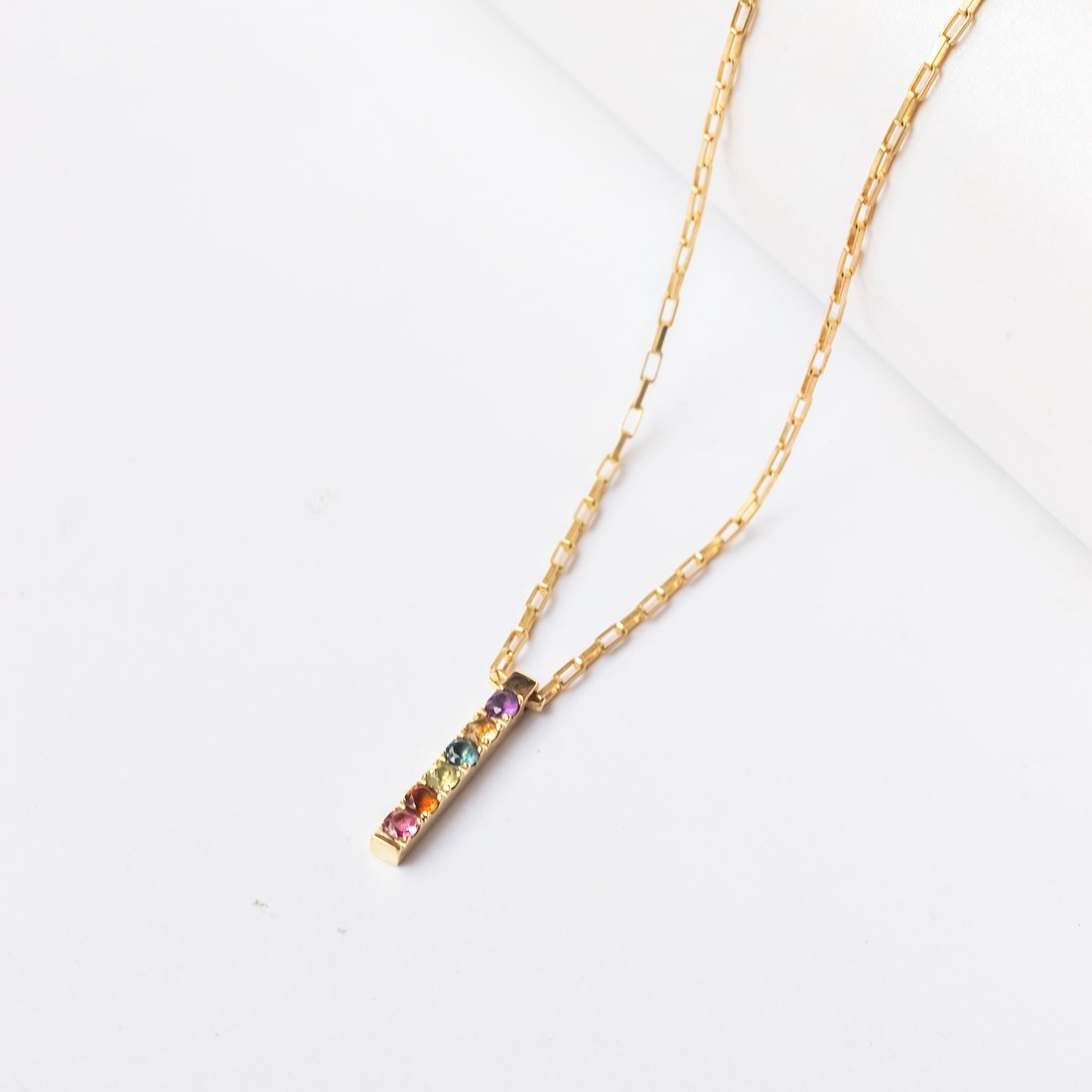 Colar Passion Turmalinas Coloridas Personalizável Prata 925