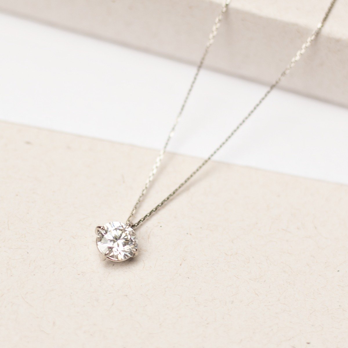 Colar Ponto de Luz Diamante Lab Grown