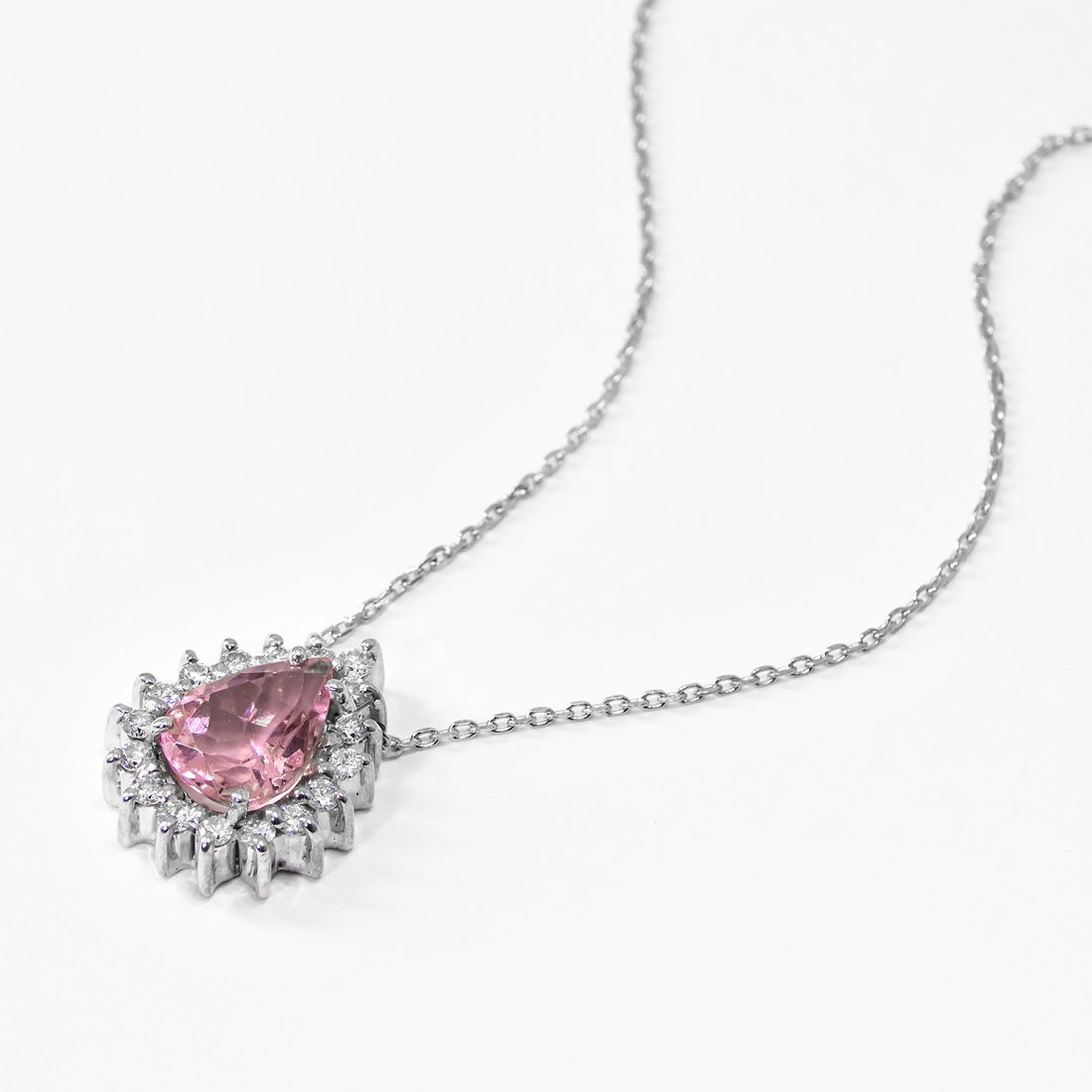 Colar Princess Gota Turmalina Rosa 