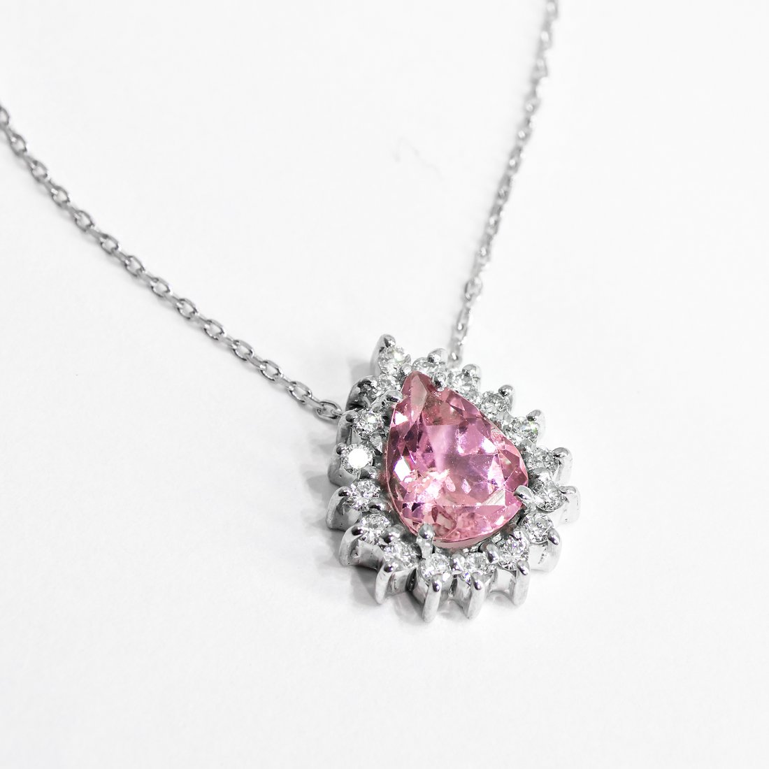 Colar Princess Gota Turmalina Rosa 