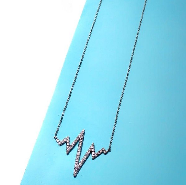 Colar Pulsação Diamantes