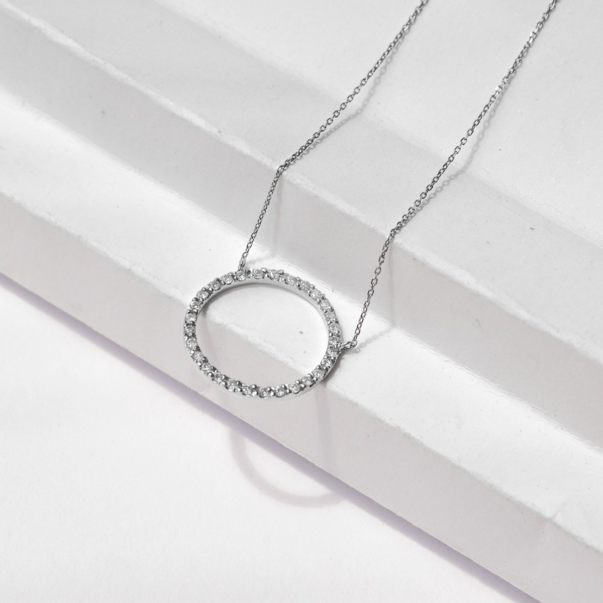 Colar Wheel Diamantes 