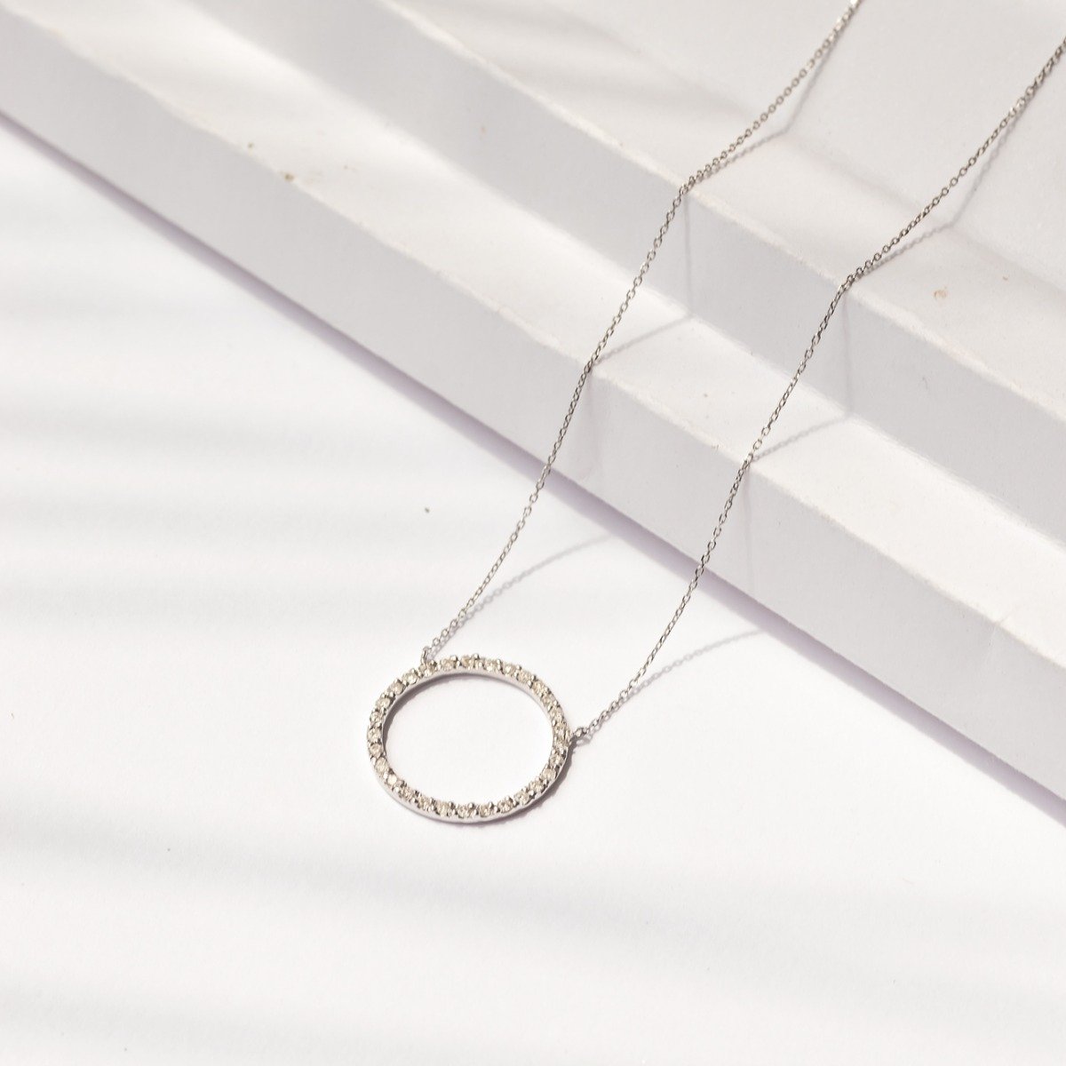 Colar Wheel Diamantes 