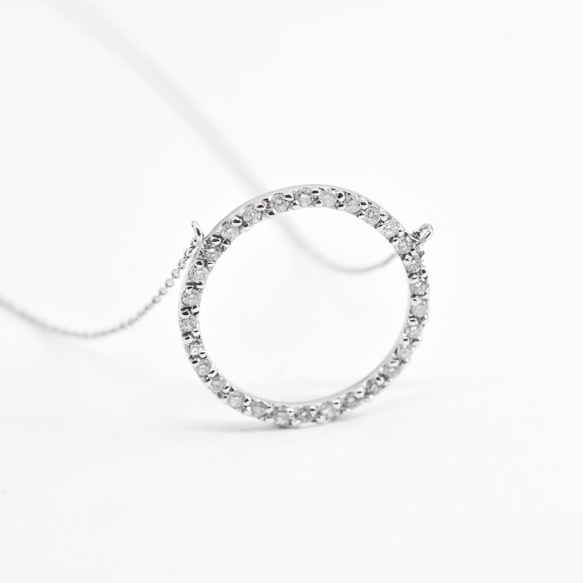 Colar Wheel Diamantes 