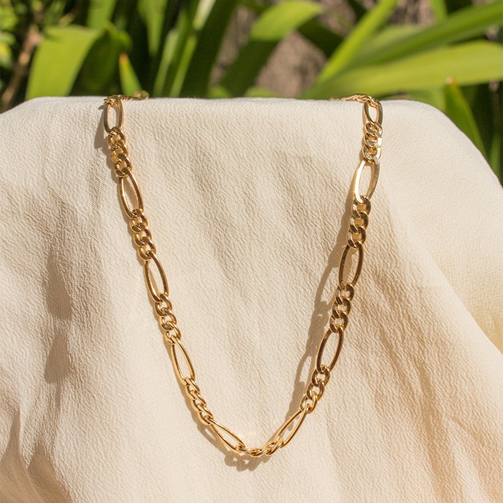 Corrente Fígaro Ouro 18k 