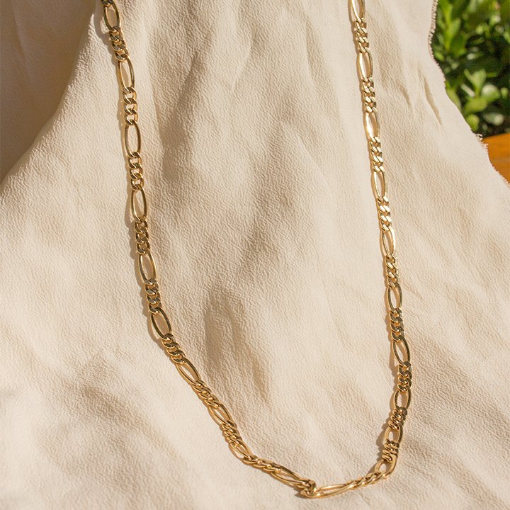 Corrente Fígaro Ouro 18k 