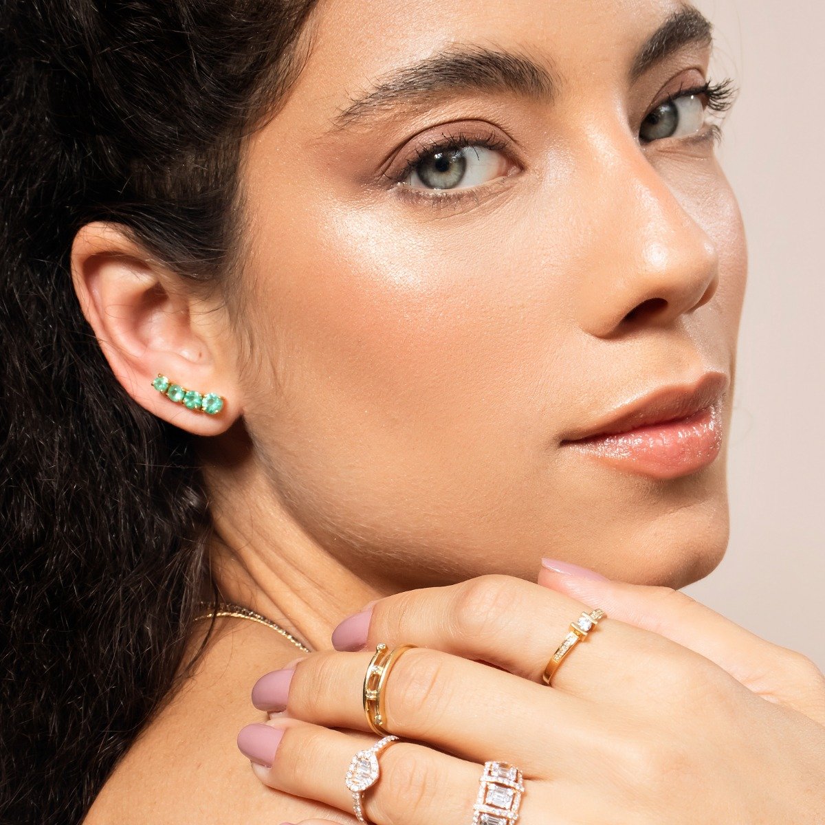 Earcuff Esmeraldas