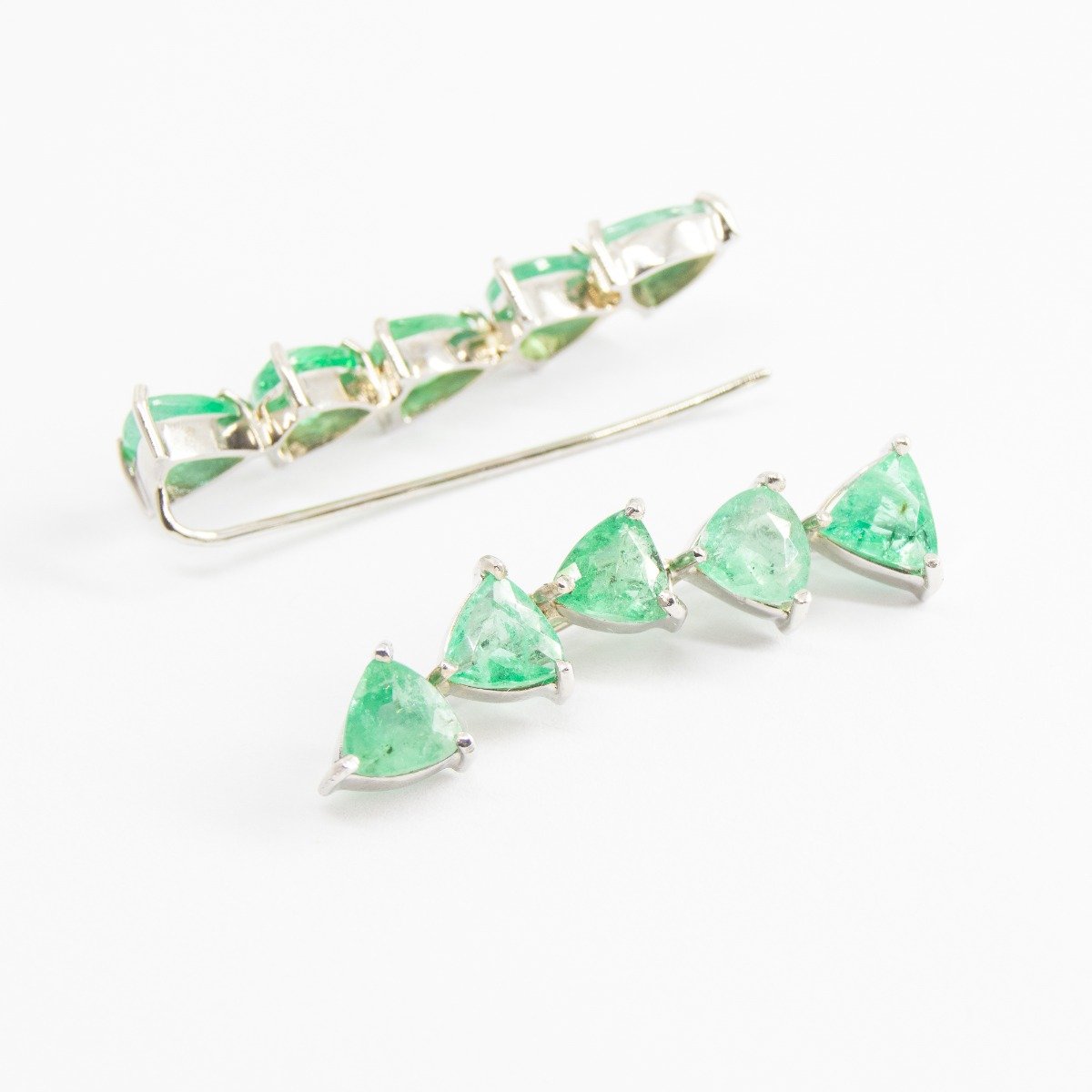 Earcuff Trilhon Esmeralda