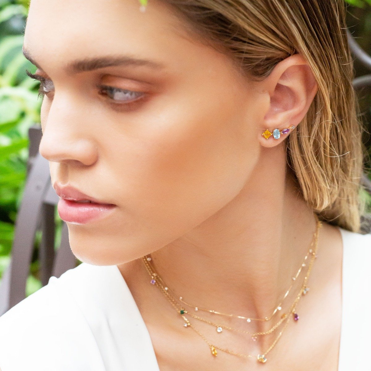 Earcuffs Fun Pedras Preciosas