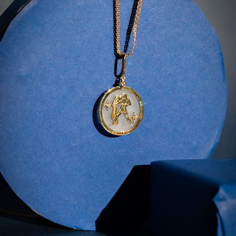 Medalha Signo Aquário