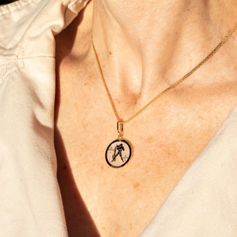 Medalha Signo Aquário