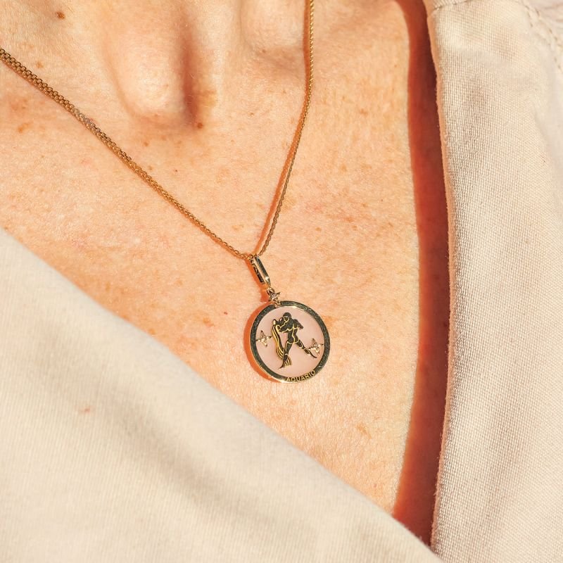 Medalha Signo Aquário