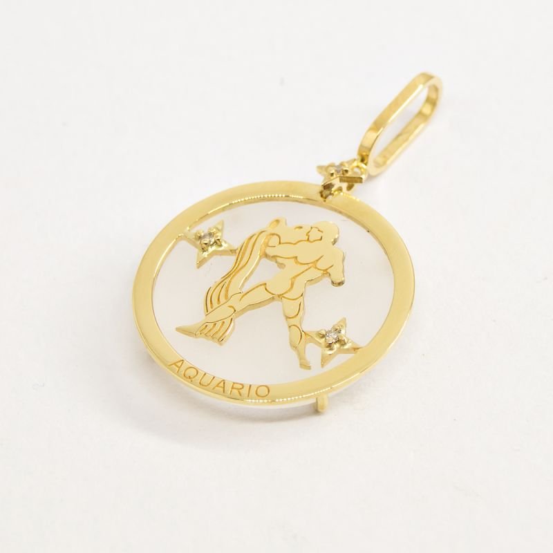 Medalha Signo Aquário