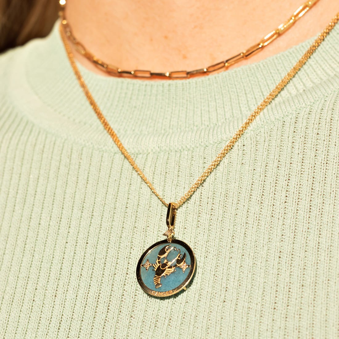 Medalha Signo Câncer