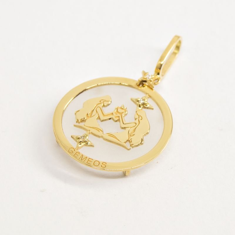 Medalha Signo Gêmeos