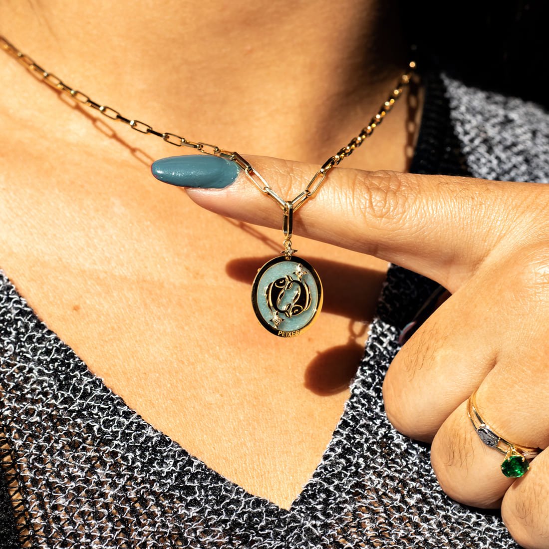 Medalha Signo Peixes