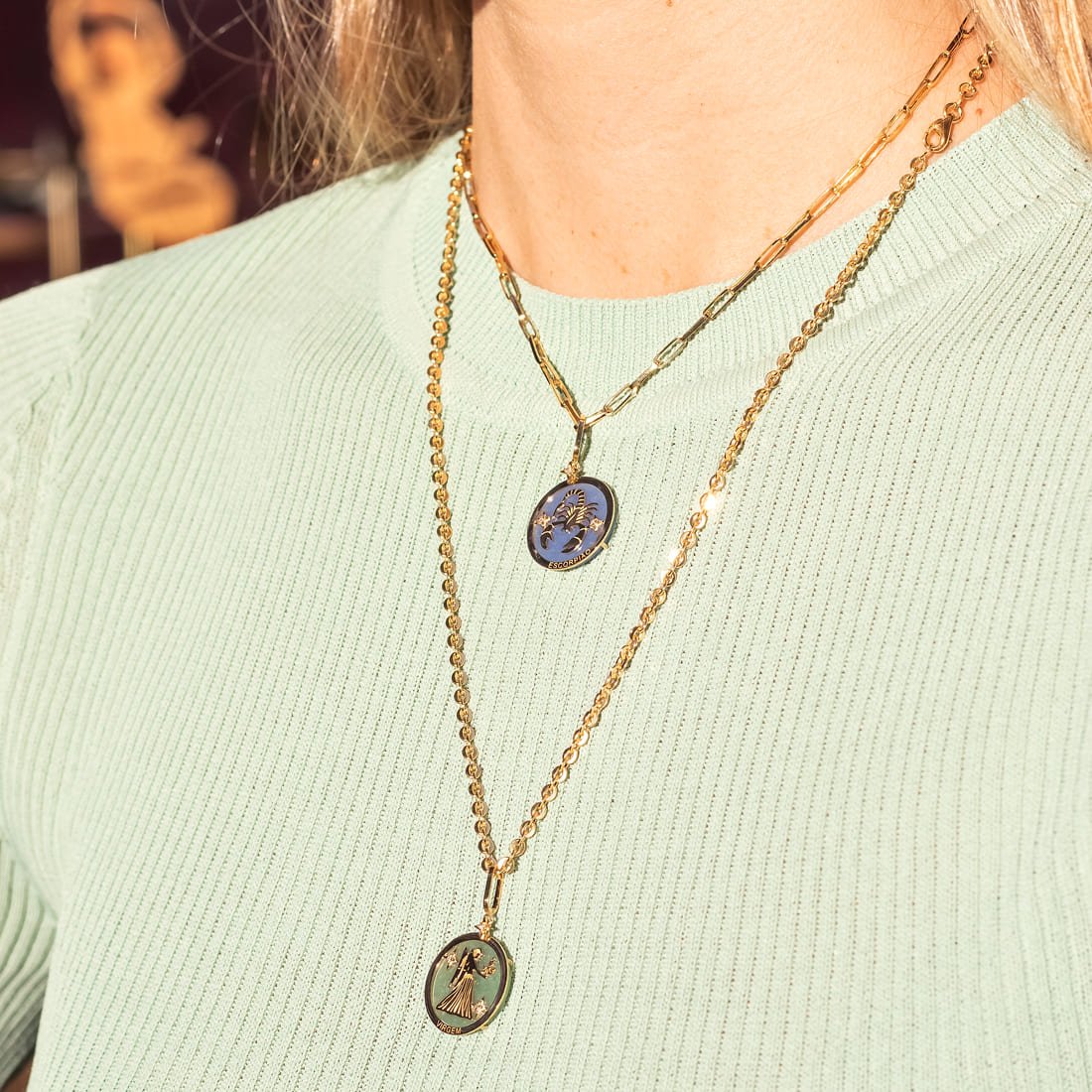 Medalha Signo Virgem