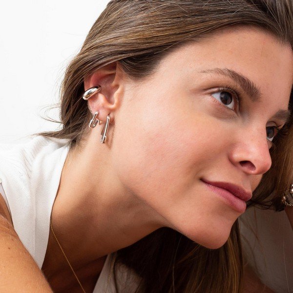 Piercing Argola Bombee Prata 925 (peça unitária)