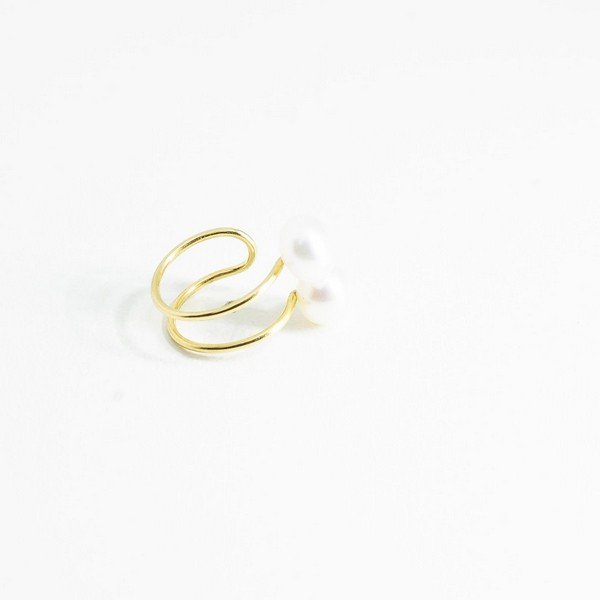 Piercing Encaixe Double Pearls