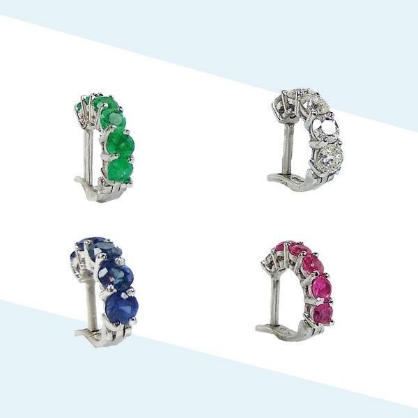 Piercing Furo Diamantes Ouro 18k