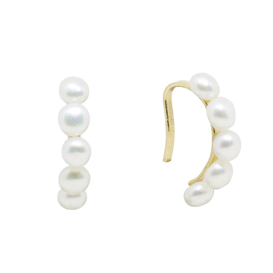 Piercing Perolas Orelinha