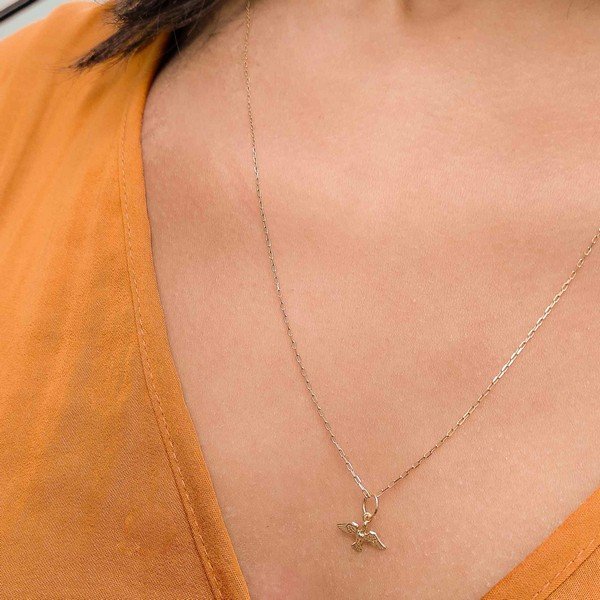 Pingente Espírito Santo Ouro 18K