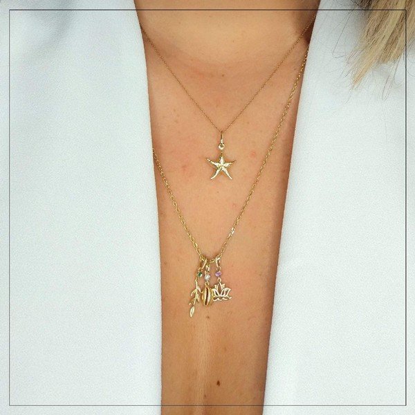 Pingente Flor de Lotus Ametista