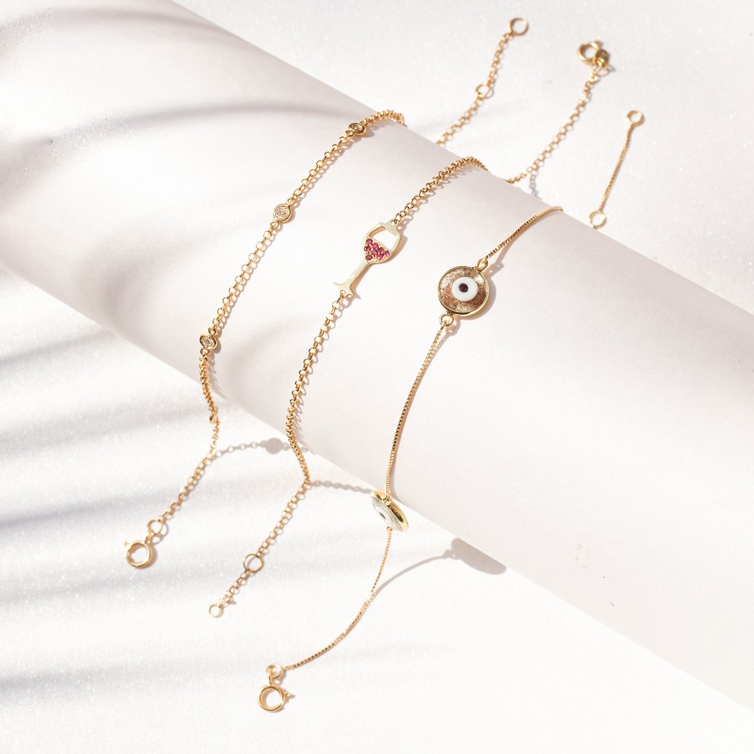 Pulseira 3 Olhos Gregos