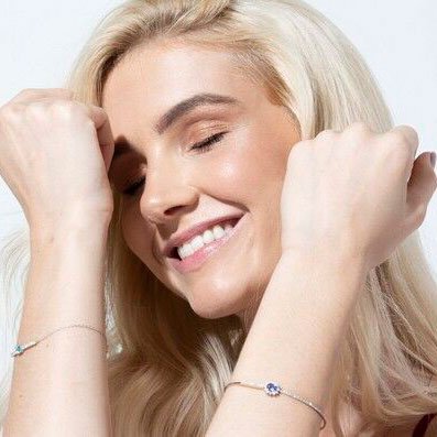 Pulseira Apatita Diamantes 2pts