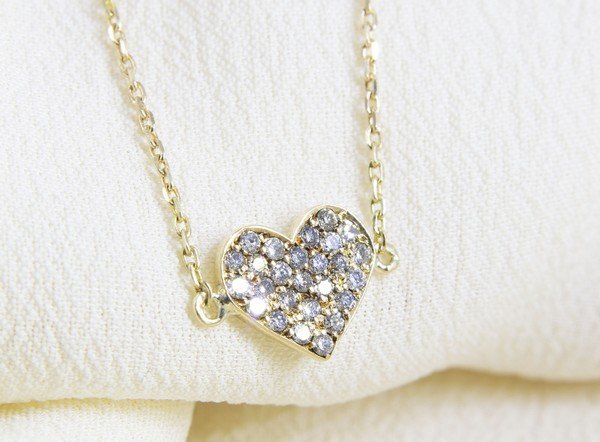 Pulseira Coração Diamantes