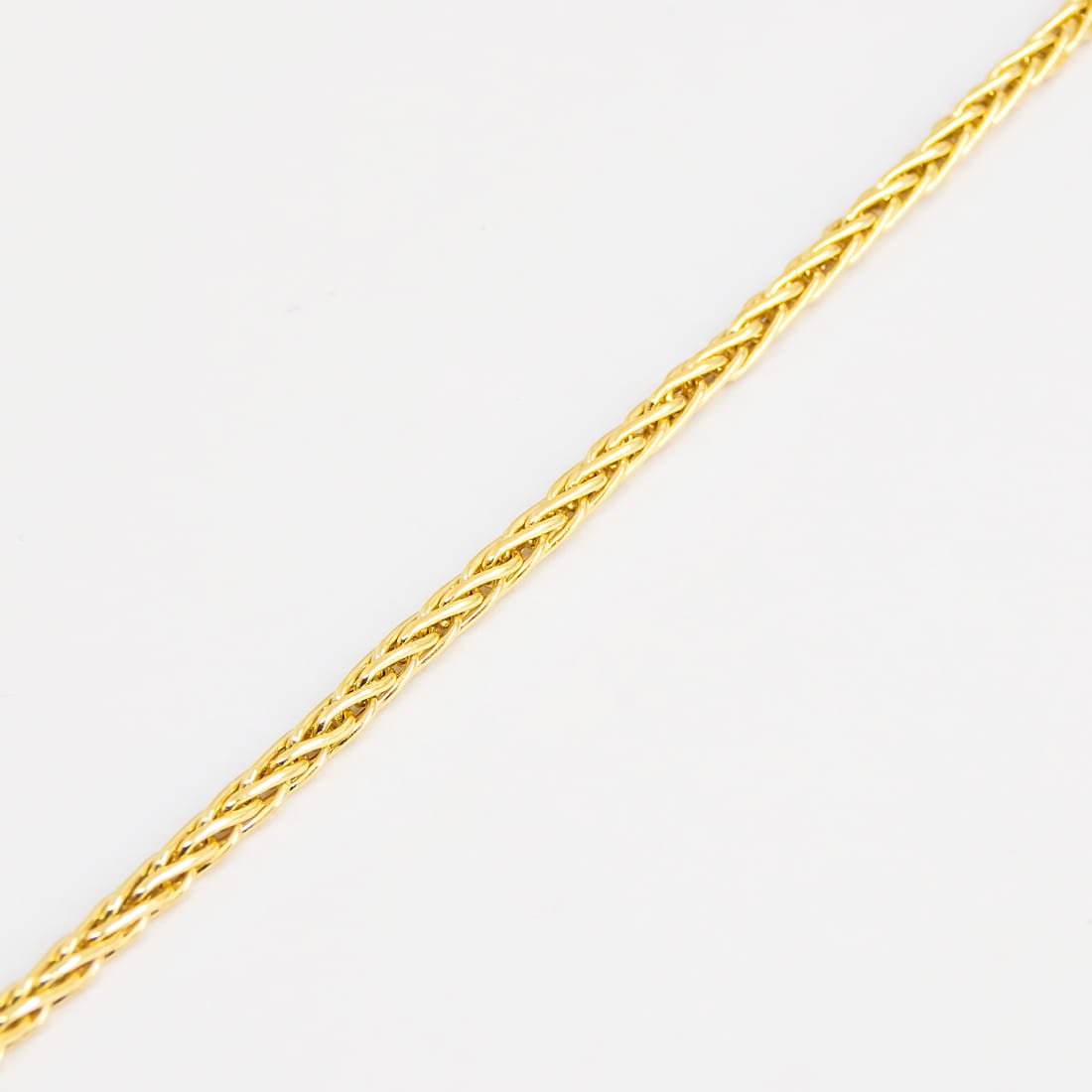 Pulseira Cordão Torcido Ouro 18K