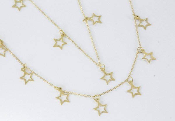 Pulseira Estrelinhas Vazadas