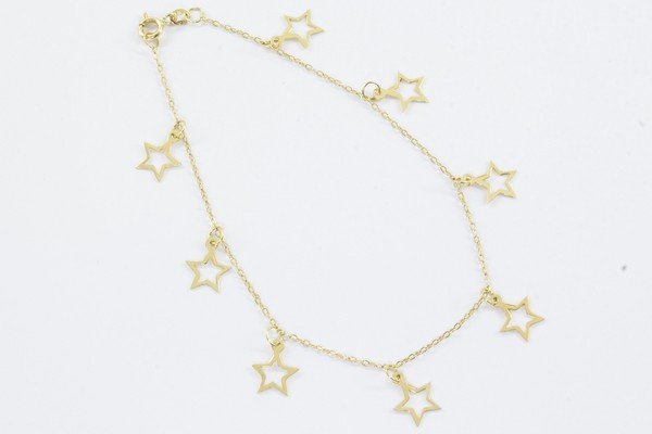 Pulseira Estrelinhas Vazadas