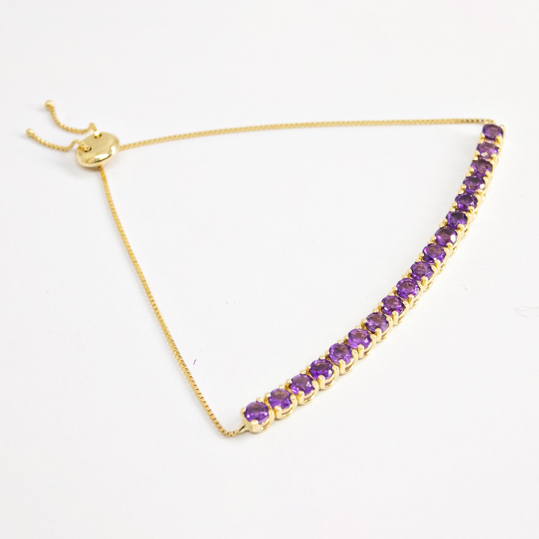 Pulseira Meia Riviera Ametista 